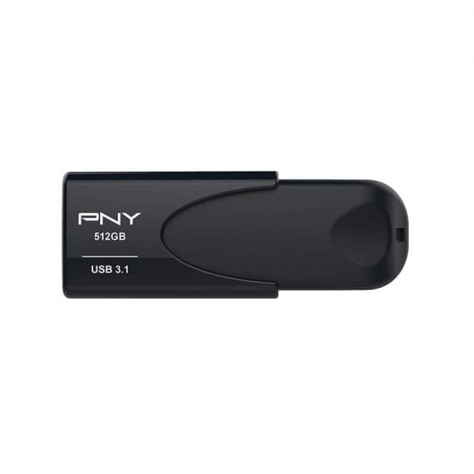 PNY Attache 4 lecteur USB flash 512 Go USB Type-A 3.2 Gen 1 (3.1 Gen 1) Noir