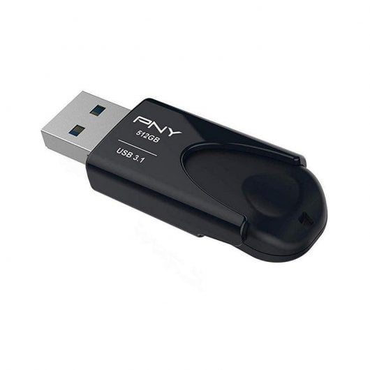 PNY Attache 4 lecteur USB flash 512 Go USB Type-A 3.2 Gen 1 (3.1 Gen 1) Noir