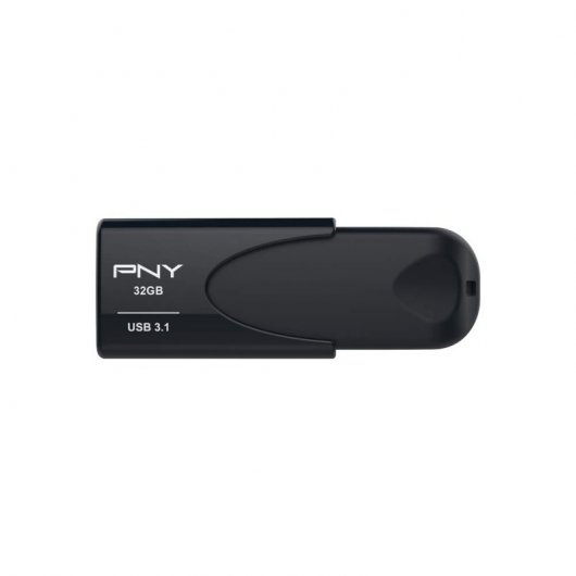 PNY Attache 4 lecteur USB flash 32 Go USB Type-A 3.2 Gen 1 (3.1 Gen 1) Noir