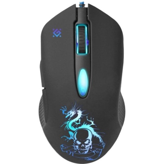 Souris UNYKAch GM-090L 3200 DPI Optique Main Droite Noir Gaming