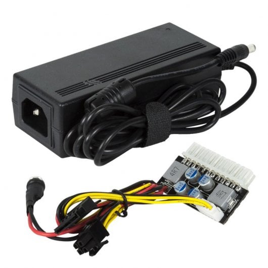 UNYKAch UK 1003 USB 3.0 Mini ITX Preta + Fonte de Alimentação 120W