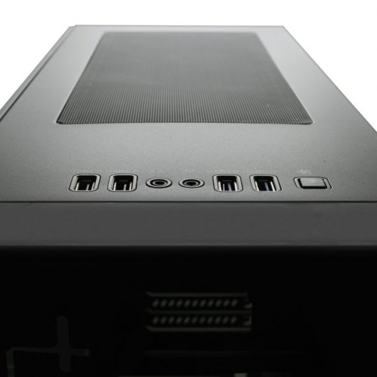 UNYKAch Exagon Evo RGB Cristal Templado Táctil USB 3.0 Negra