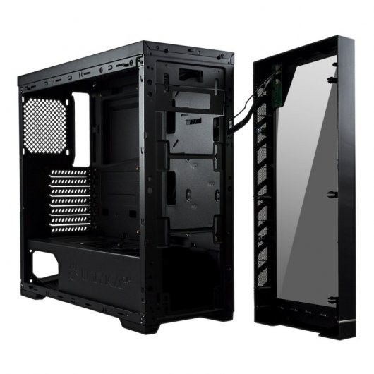 UNYKAch Exagon Evo RGB Cristal Templado Táctil USB 3.0 Negra