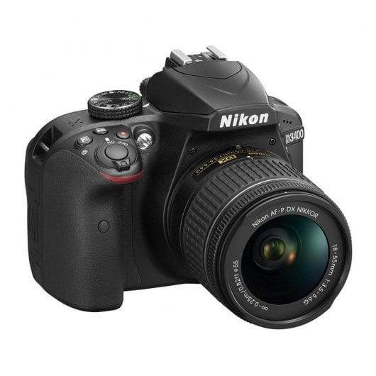 Nikon D3400 24,2 MP Bluetooth + objectif AF-P 18-55 mm F3.5-5.6 VR