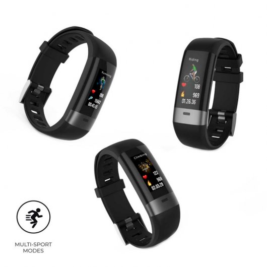 Prixton AT810 Smartband ECG Negra