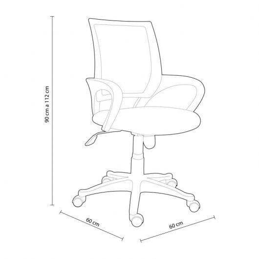 Adec Phase Silla de Estudio Negro/Rosa