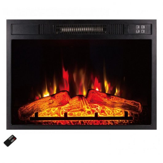 Purline CHE-620 Chimenea Eléctrica Insertable con Llama LED 2000W