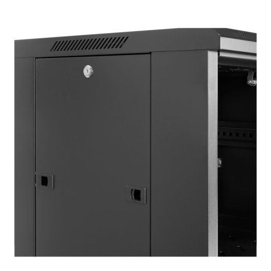 Aiten Data Armario Rack Suelo 19" 42U 600 x 600 x 2060 mm Montado con Accesorios