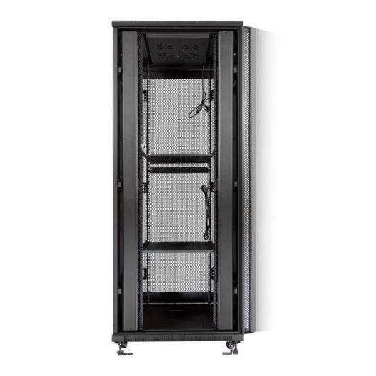Aiten Data Armario Rack Suelo 19" 42U 600 x 600 x 2060 mm Montado con Accesorios