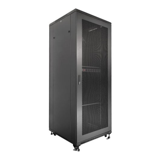 Aiten Data Armario Rack Suelo 19" 42U 600 x 600 x 2060 mm Montado con Accesorios