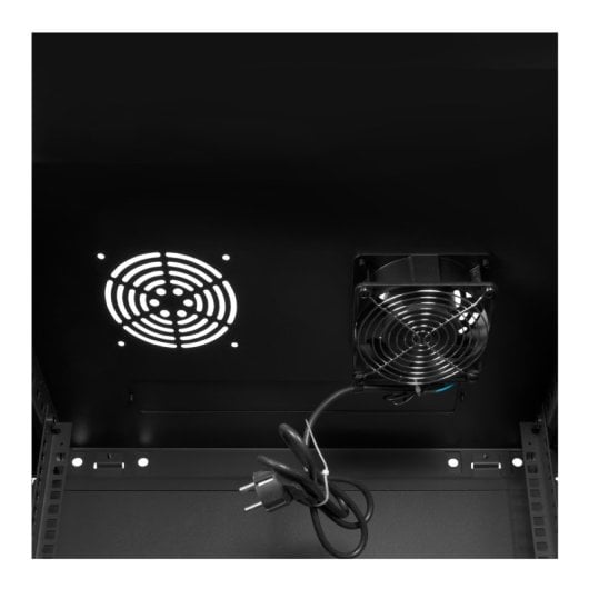 Aiten Data Armario Rack Mural 19" 6U 600 x 600 x 370 mm Montado con Accesorios