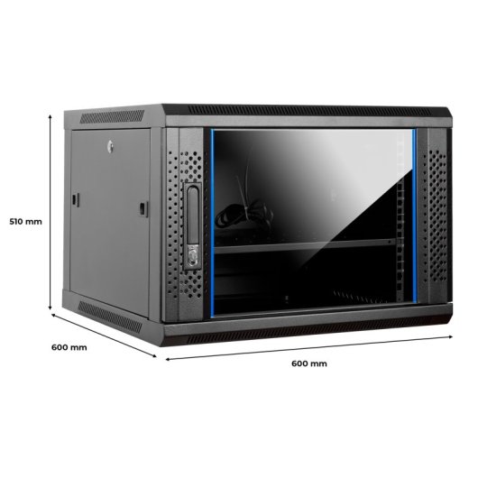 Aiten Data AI6609 Armoire rackable murale 9U 600x600