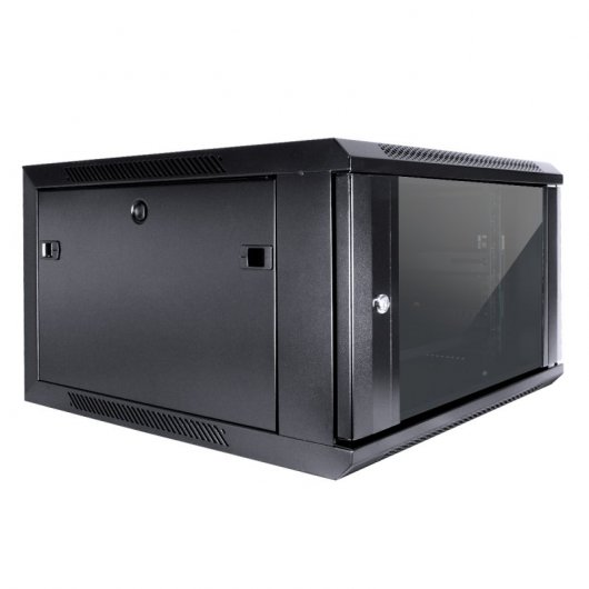 Aiten Data Armario Rack Mural 19" 15U 600 x 600 x 790 mm Montado con Accesorios