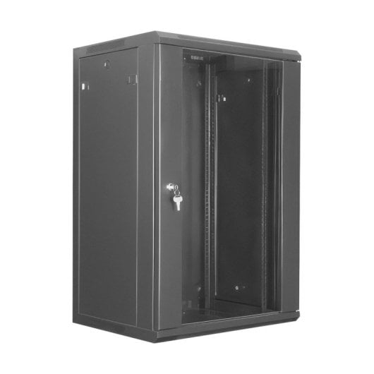 Aiten Data Armario Rack Mural 19" 18U 600 x 600 x 910 mm Montado con Accesorios