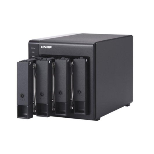 Externe Festplatte QNAP 4-Bay USB-C RAID TR-004 Hohe Zuverlässigkeit