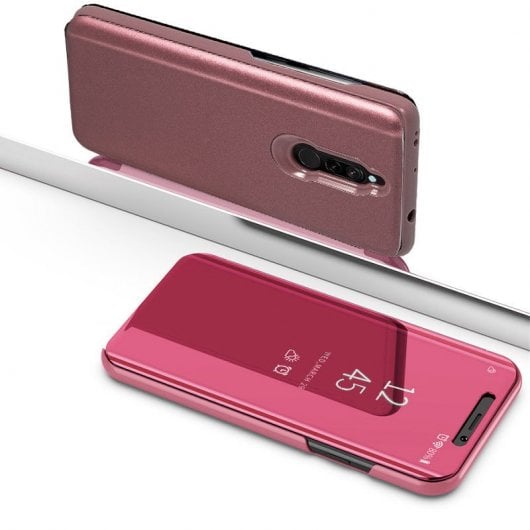 Cool Funda Flip Cover Clear View Rosa para Xiaomi Redmi 8/8A