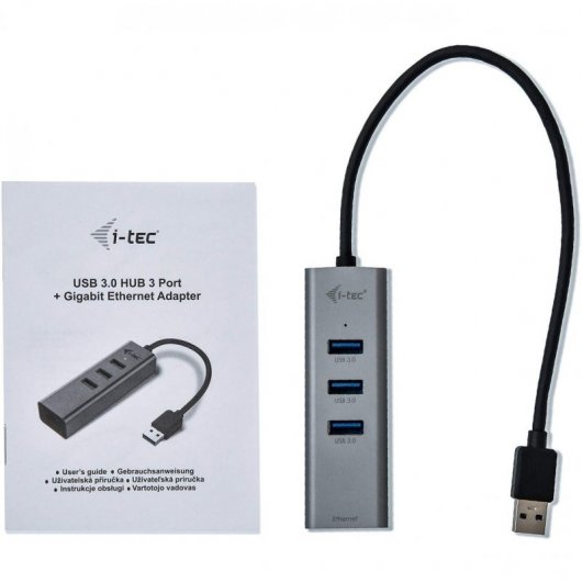 i-Tec Hub 3xUSB 3.0 + Gigabit Ethernet