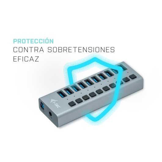 i-tec USB 3.0 Charging HUB 10 port + Power Adapter 48 W