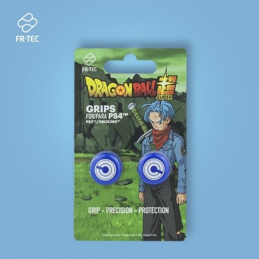 FR-TEC Dragon Ball Super Grips Capsule Corp per PS4