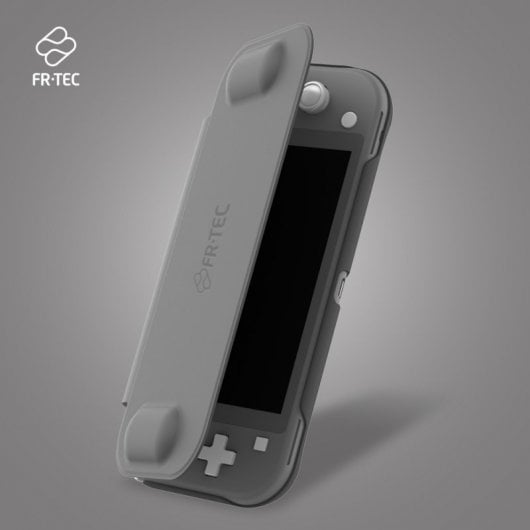 Custodia Flip FR-TEC Lite grigia per Nintendo Switch Lite