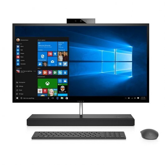 HP Envy AIO 27-B203NS Intel Core i7-8700T/8GB/1TB+128GB SSD/GTX 1050/27" QHD Táctil