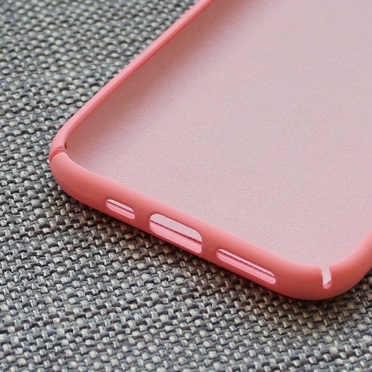 Avizar Funda de Silicona Semirrígida Mate Suave Rosa para iPhone 11 Pro