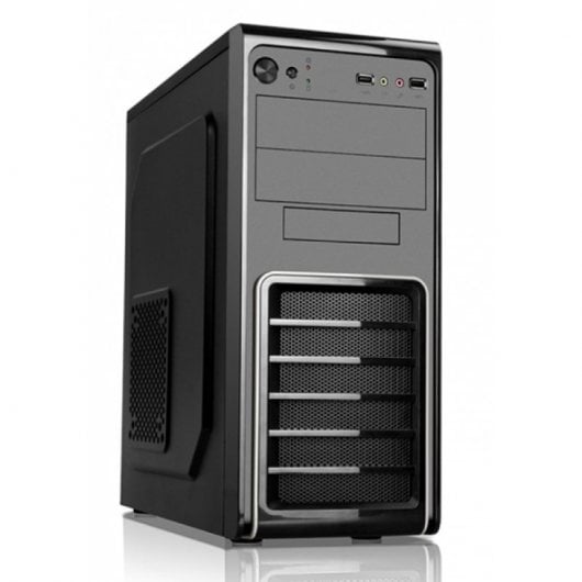 3Go 6625 USB 2.0 Negra + Fuente de Alimentación 500W