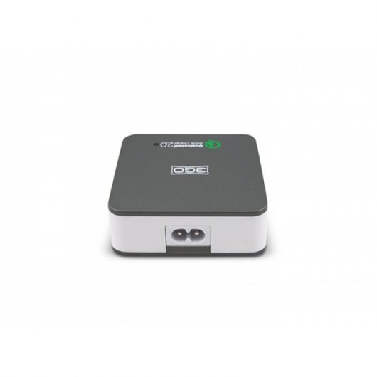 3Go Cargador 3xUSB 5V 2.4V + 1xUSB QC 2.0 12V + 1xUSB-C 5V 3A 40W