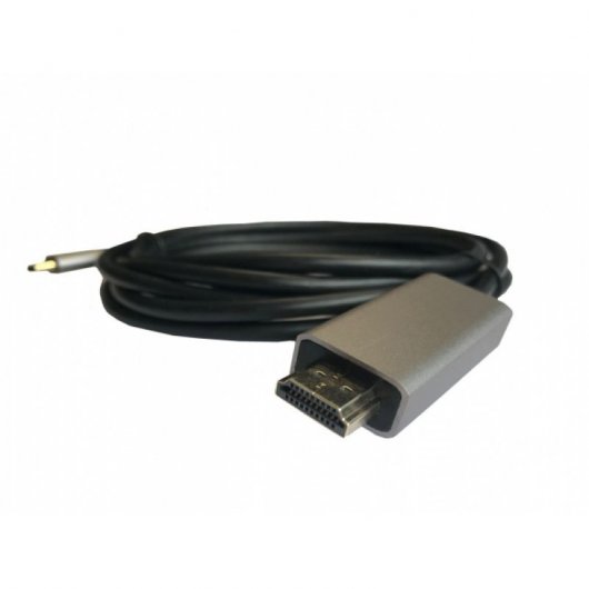 3Go C137 Cable USB-C a HDMI 4K Macho/Macho 2m Negro