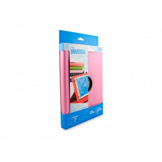 Custodia rosa 3Go CSGT25 per tablet da 7".