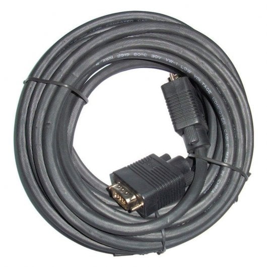 3Go Cable VGA Macho/Macho Apantallado 10m