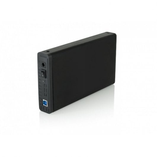 Custodia esterna USB 3.0 3Go nera per disco rigido SATA3 da 3,5".