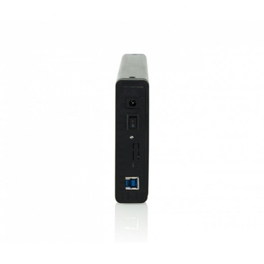 Custodia esterna USB 3.0 3Go nera per disco rigido SATA3 da 3,5".