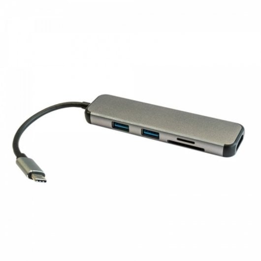 3Go HUB USB-C 3.0 a 2xUSB 3.1/HDMI 2.0/Lector de Tarjetas