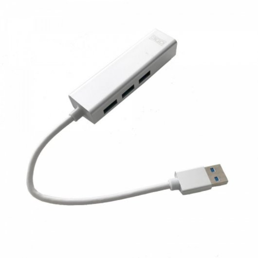 HUB 3Go USB 3.0 vers 3xUSB 3.0/Ethernet RJ-45 10/100