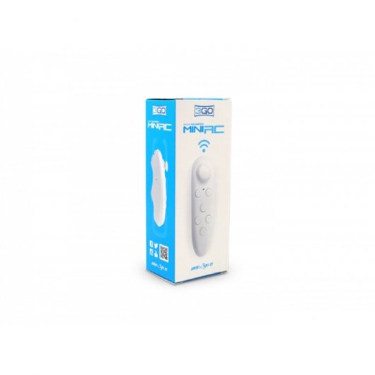 3Go MiniRC Mando Inalámbrico Bluetooth Blanco