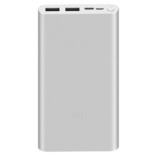 Xiaomi Mi PowerBank 3 10000 mAh 18W QuickCharge 3.0 Plata