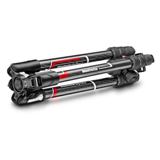 Manfrotto MKBFRTC4GT-BH treppiede Videocamera portatile 3 gamba/gambe Nero, Argento