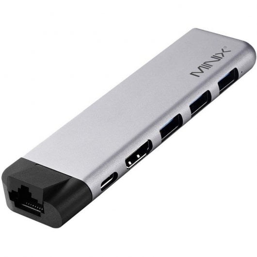 MINIX Neo C-D Pro Adaptador Multipuerto USB-C para Apple MacBook Air y Pro