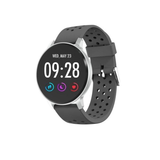 Denver SW-171 Bluetooth 45mm IPS Gris Taille Unique Étanche IP67 Pulsomètre Sommeil Tension