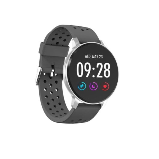 Denver SW-171 Bluetooth 45mm IPS Gris Taille Unique Étanche IP67 Pulsomètre Sommeil Tension