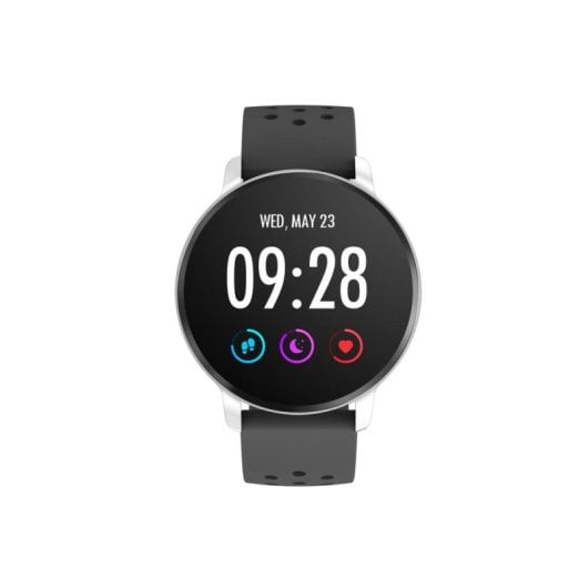 Denver SW-171 Bluetooth 45mm IPS Gris Taille Unique Étanche IP67 Pulsomètre Sommeil Tension