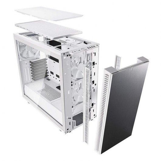 Fractal Design Define S2 TG Verre Trempé USB 3.1 Blanc