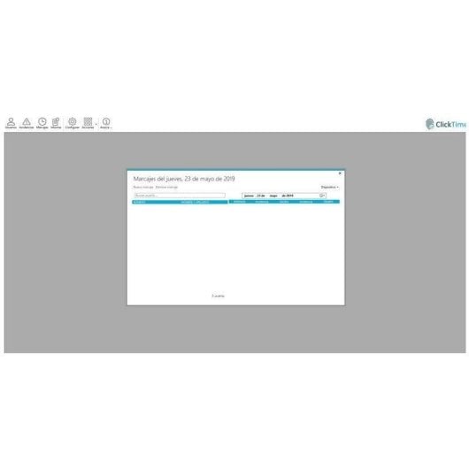 Syon FP-200 Terminal Biométrico para Control de Presencia + Software Clicktime