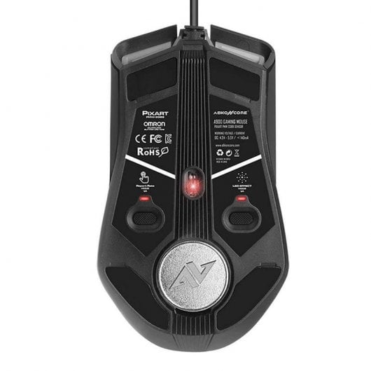 Mouse da gioco Abkoncore A900 3389 5000 DPI