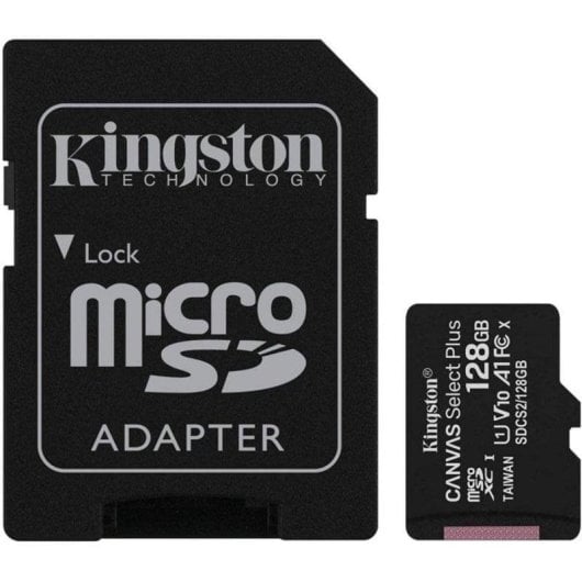 Kingston Canvas Select Plus MicroSDXC UHS-I 128GB Clase 10