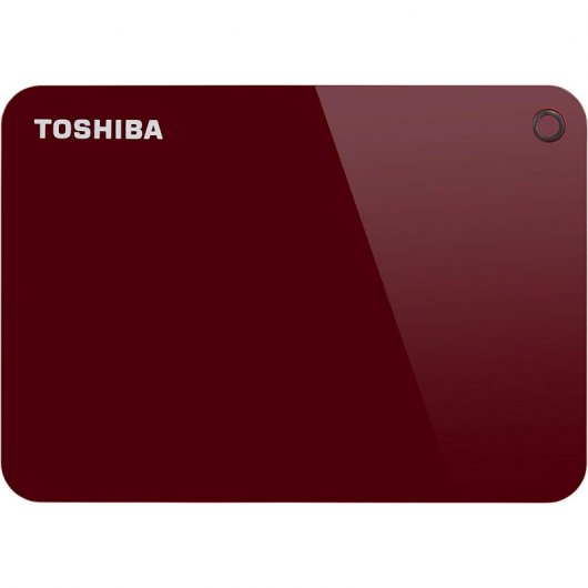 Toshiba Canvio Advance 2TB 2.5" USB 3.1 Rojo