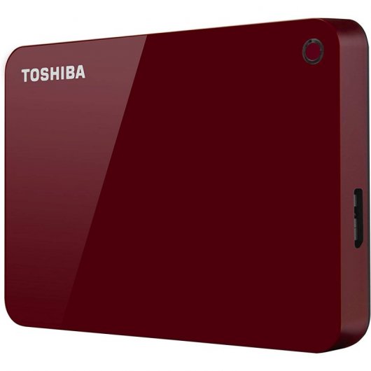 Toshiba Canvio Advance 2TB 2.5" USB 3.1 Rojo