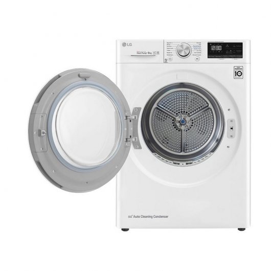 LG RC80V9AV4Q Secadora Bomba de Calor de Carga Frontal 8Kg A+++ Blanca