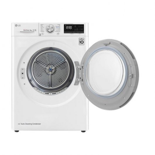 LG RC80V9AV4Q Secadora Bomba de Calor de Carga Frontal 8Kg A+++ Blanca